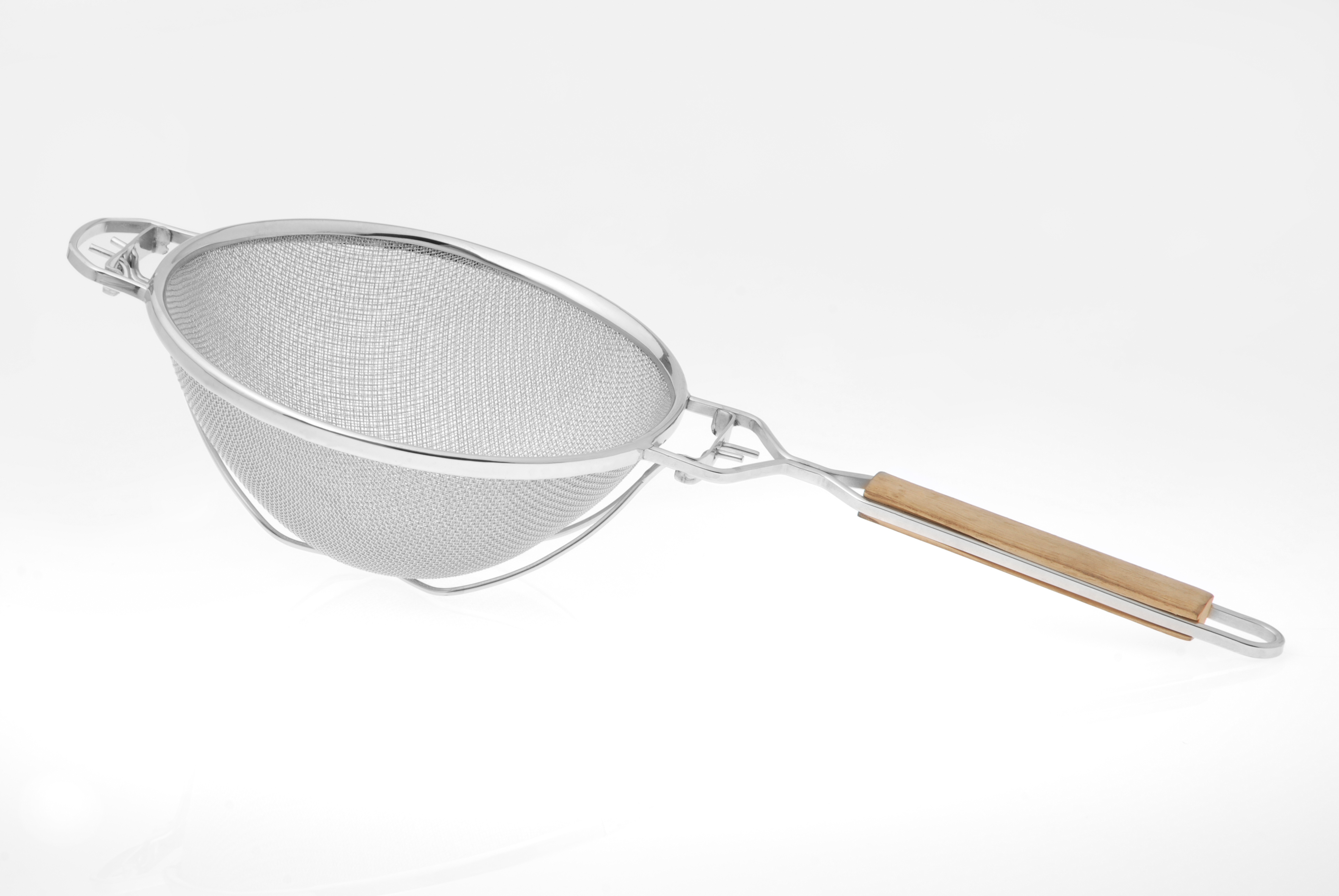 SS Double Mesh Flat Wire Strainer Reinforced